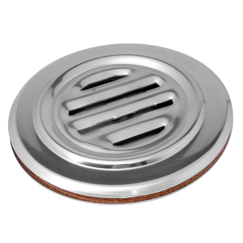 CRL Bright Anodized Finish Aluminum No-Draft Speak-Thru - Image 3